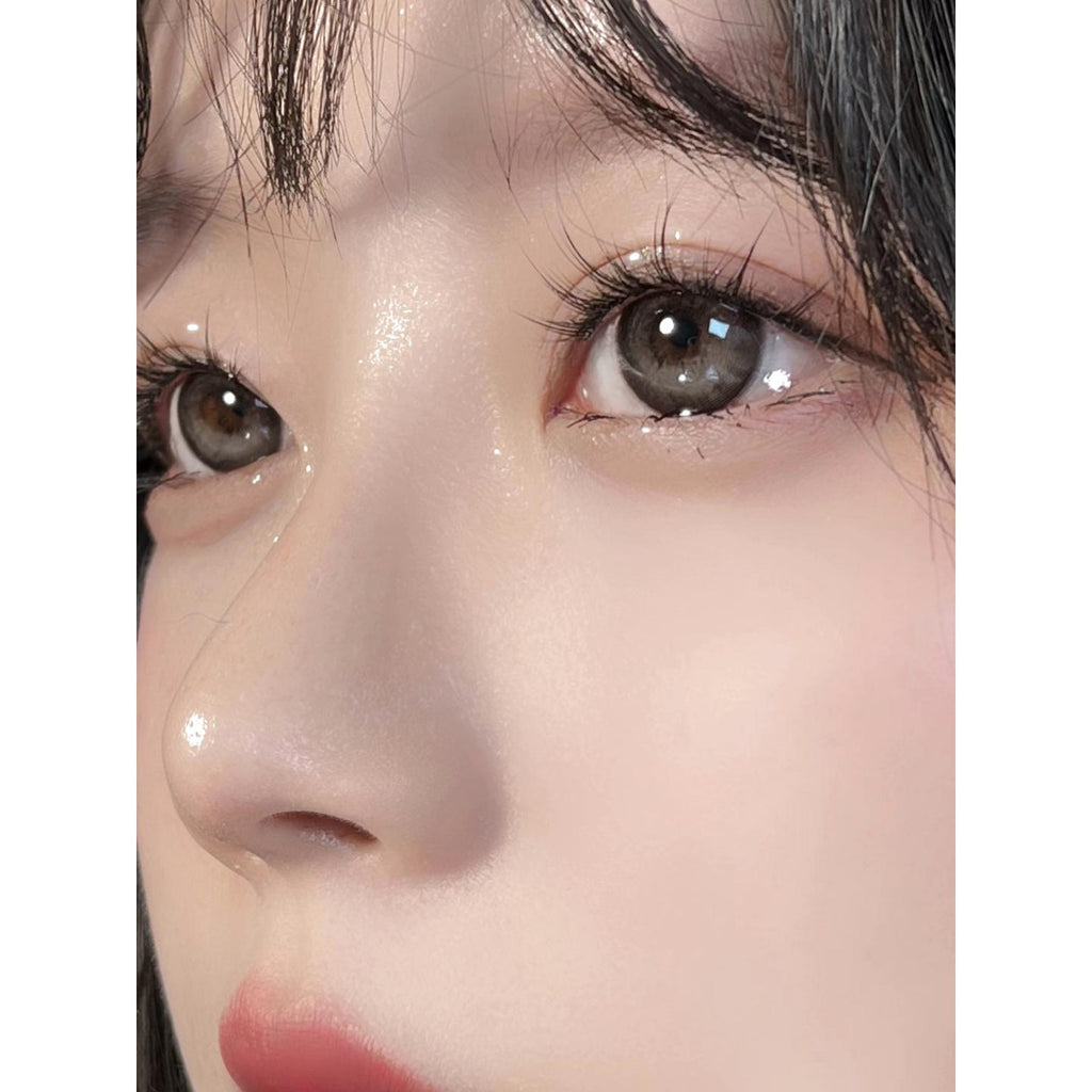 SDGYUN MorningCon 14.50mm Gray Colored Contact Lenses (6 Months Wear)