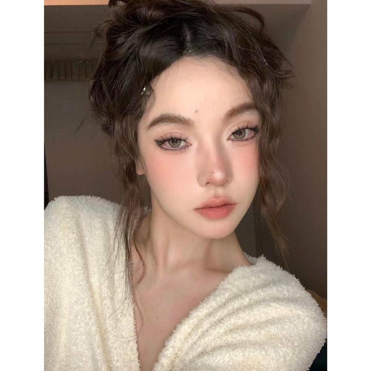FTSTE FLLYCON 14.20mm Brown Colored Contact Lenses (6 Months Wear)