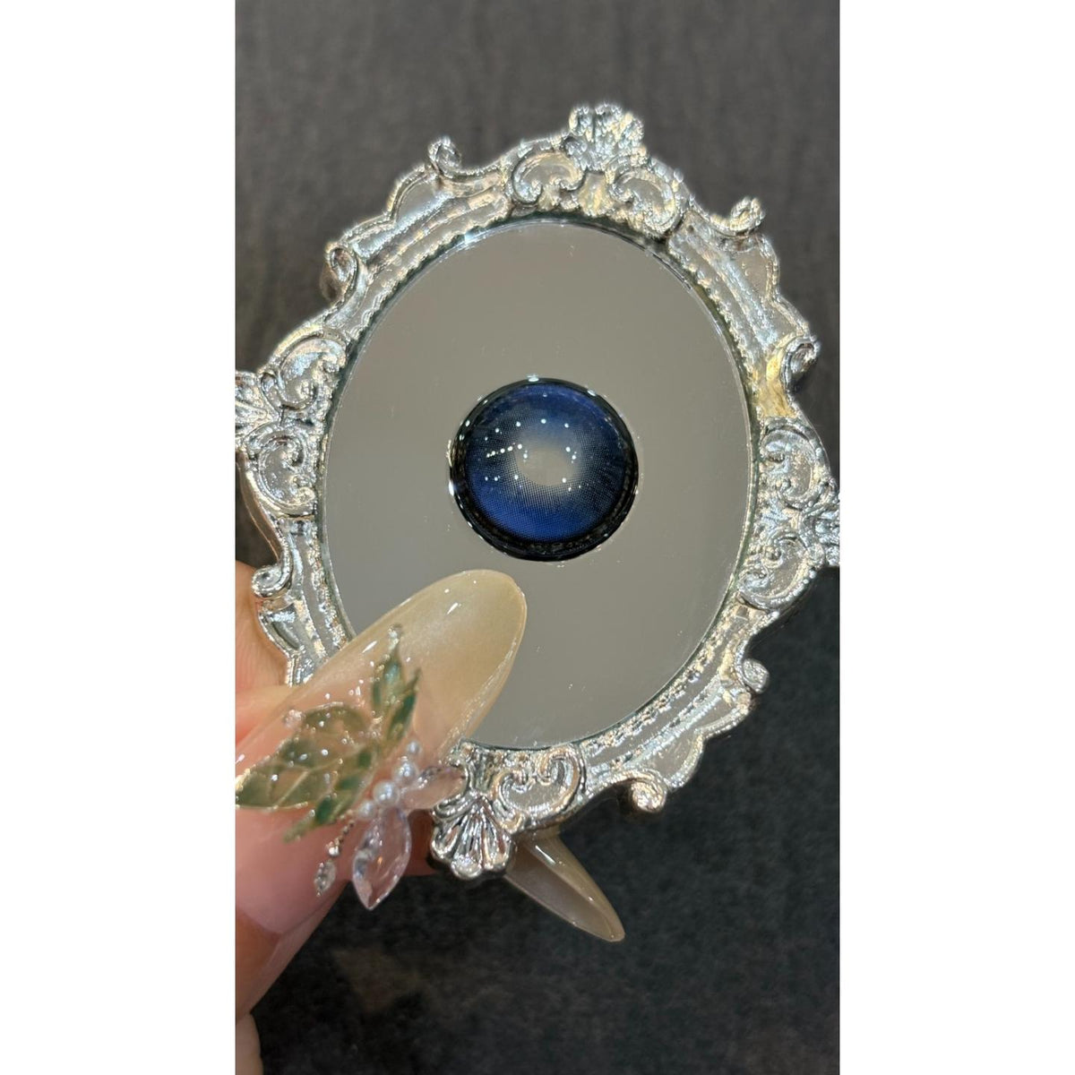 LHDQIU thestarlens 14.50mm Blue Colored Contact Lenses (6 Months Wear)