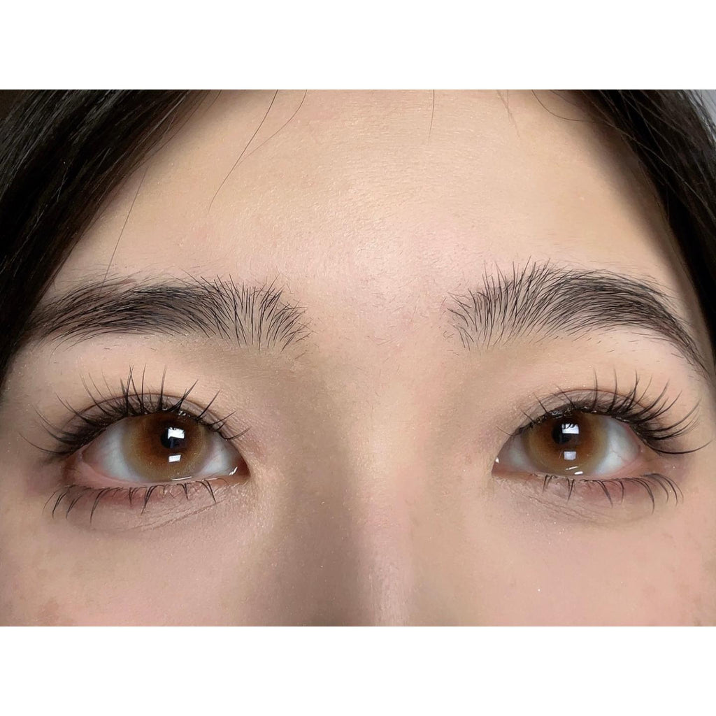 ZMZHE Tinacon 14.20mm Brown Colored Contact Lenses (6 Months Wear)
