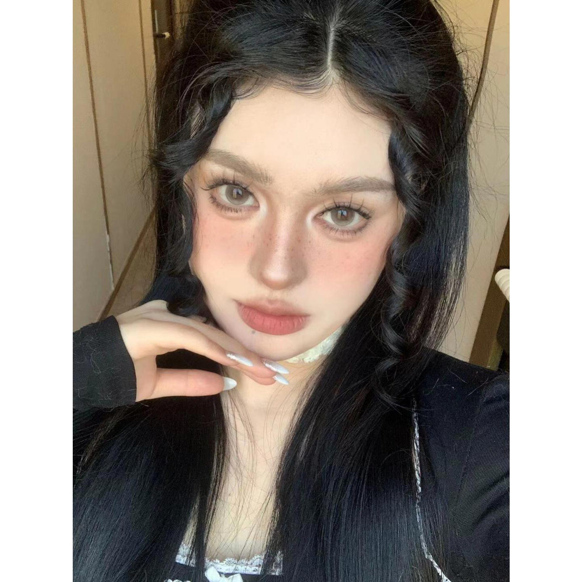 SMYSJIA Xiyoulens 14.50mm Grey Colored Contact Lenses (6 Months Wear)