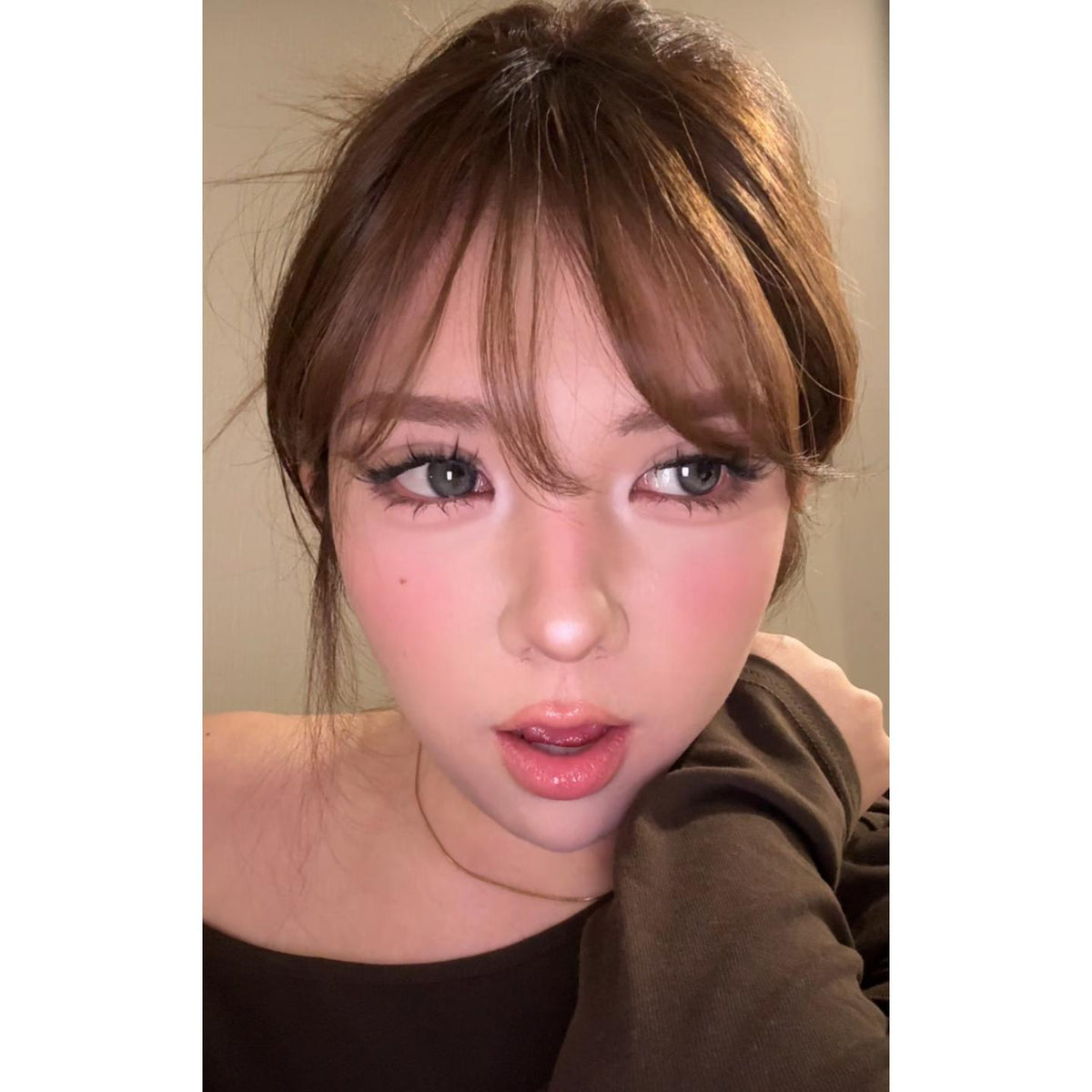 HZZHU Serltyca 14.50mm Grey Colored Contact Lenses (6 Months Wear)