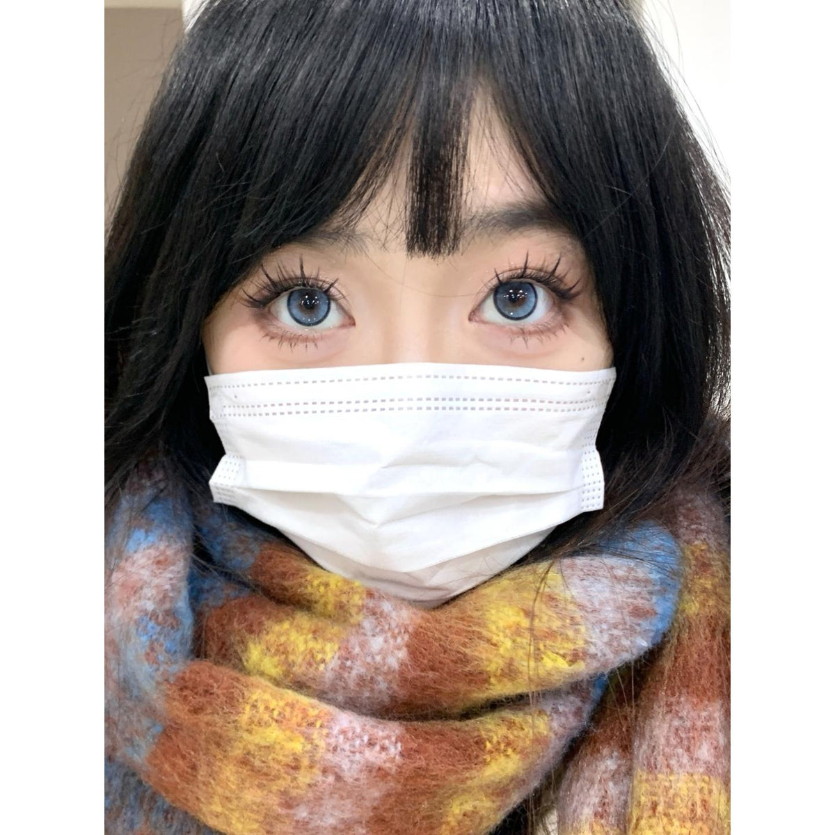 BDJGUANG BOOSCON 14.50mm Blue Colored Contact Lenses (6 Months Wear)