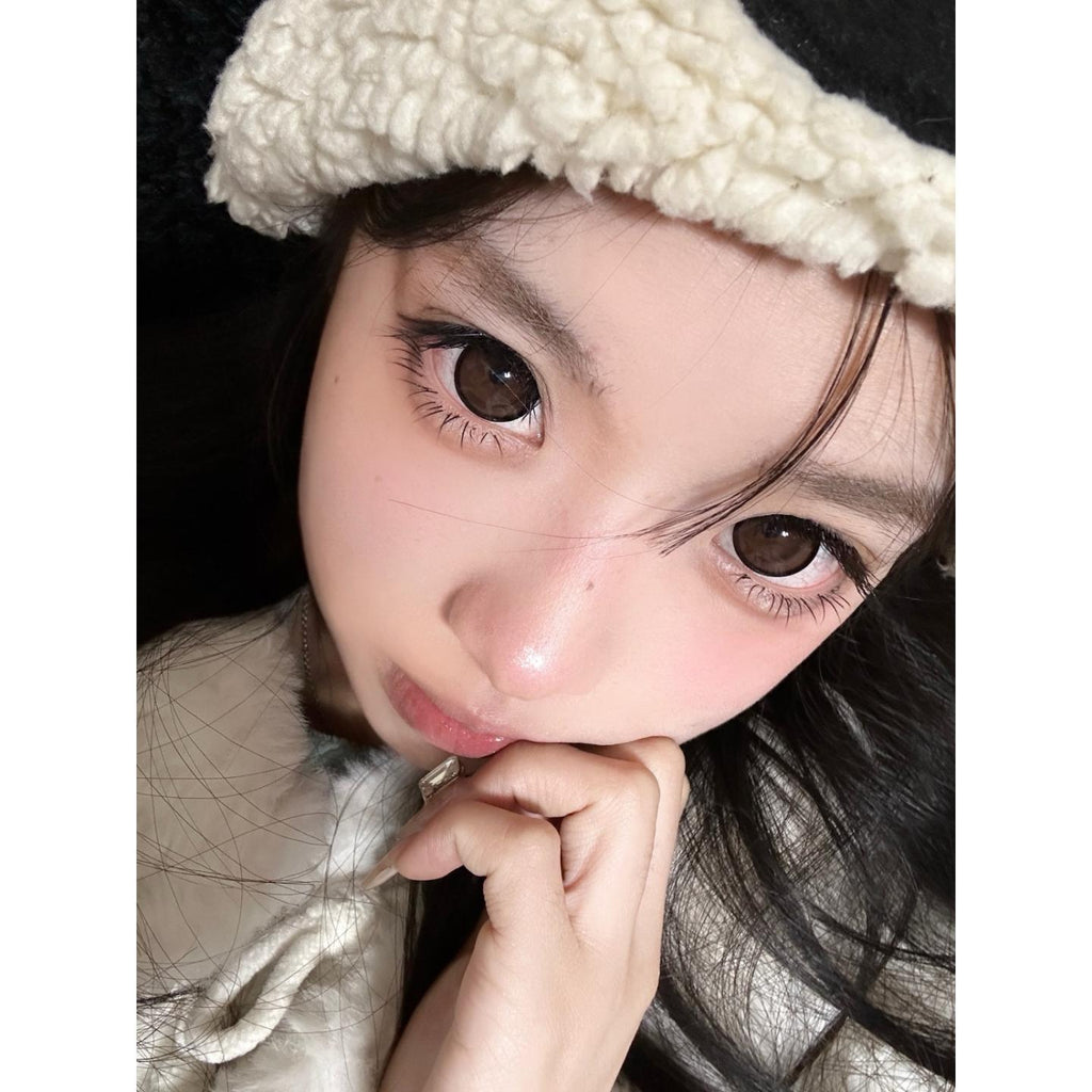 NZZHU MorningCon คอนแทคเลนส์สีน้ำตาล ขนาด 14.50 มม. (ชนิดราย 6 เดือน)