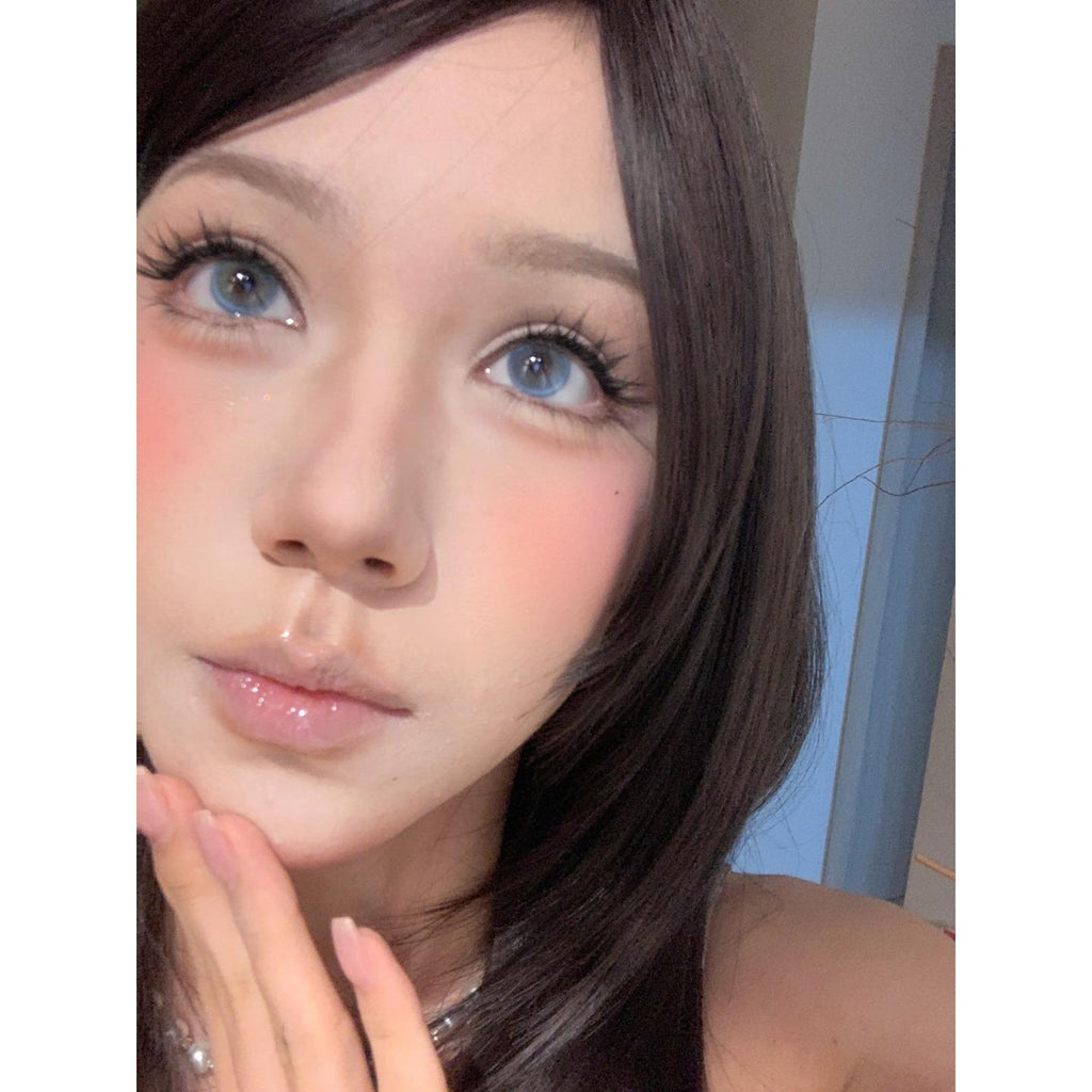 BCMJLAN Serltyca 14.20mm Blue Colored Contact Lenses (6 Months Wear)
