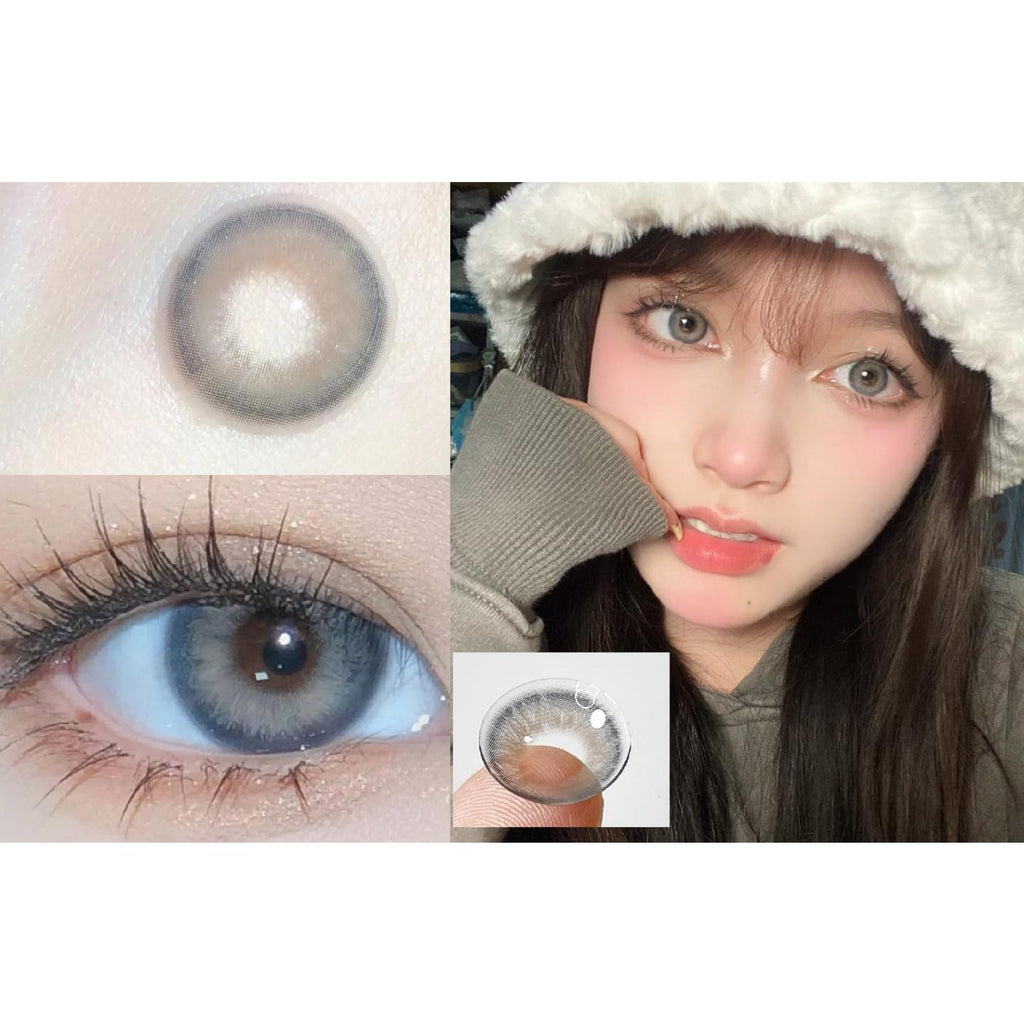 คอนแทคเลนส์สี ALHUI รุ่น Xiyoulens ขนาด 14.20 มม. สีเทา (แบบราย 6 เดือน)