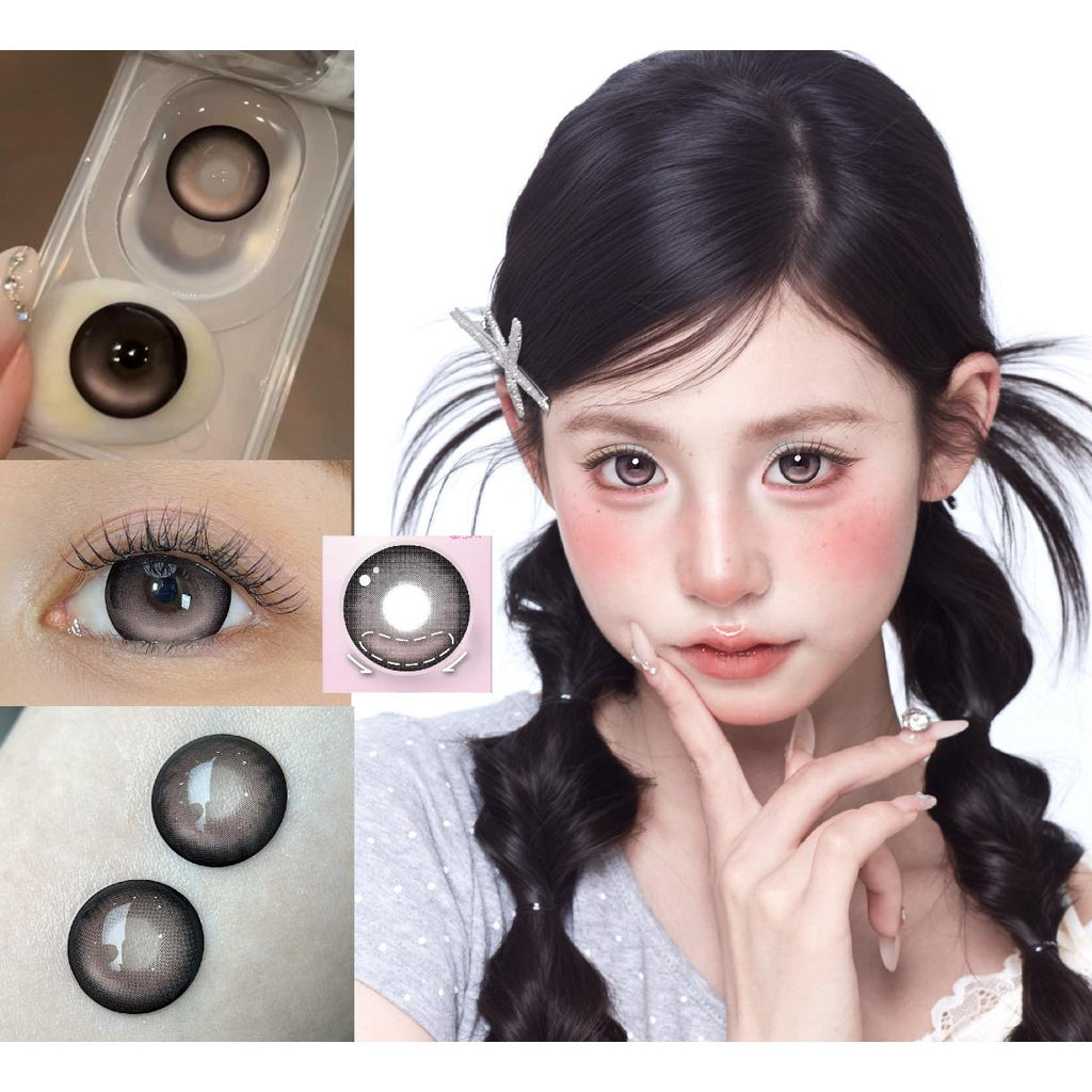 คอนแทคเลนส์สีชมพู CDMSNSHEN OBALEN ขนาด 14.50 มม. (ชนิดราย 6 เดือน)