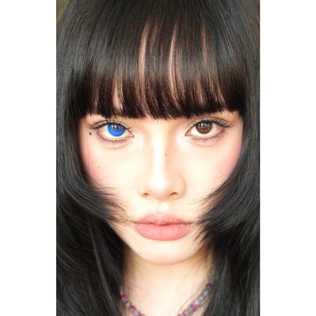 คอนแทคเลนส์สี DLCXI รุ่น Serltyca ขนาด 14.20 มม. สีน้ำเงินเข้ม (ชนิดราย 6 เดือน)