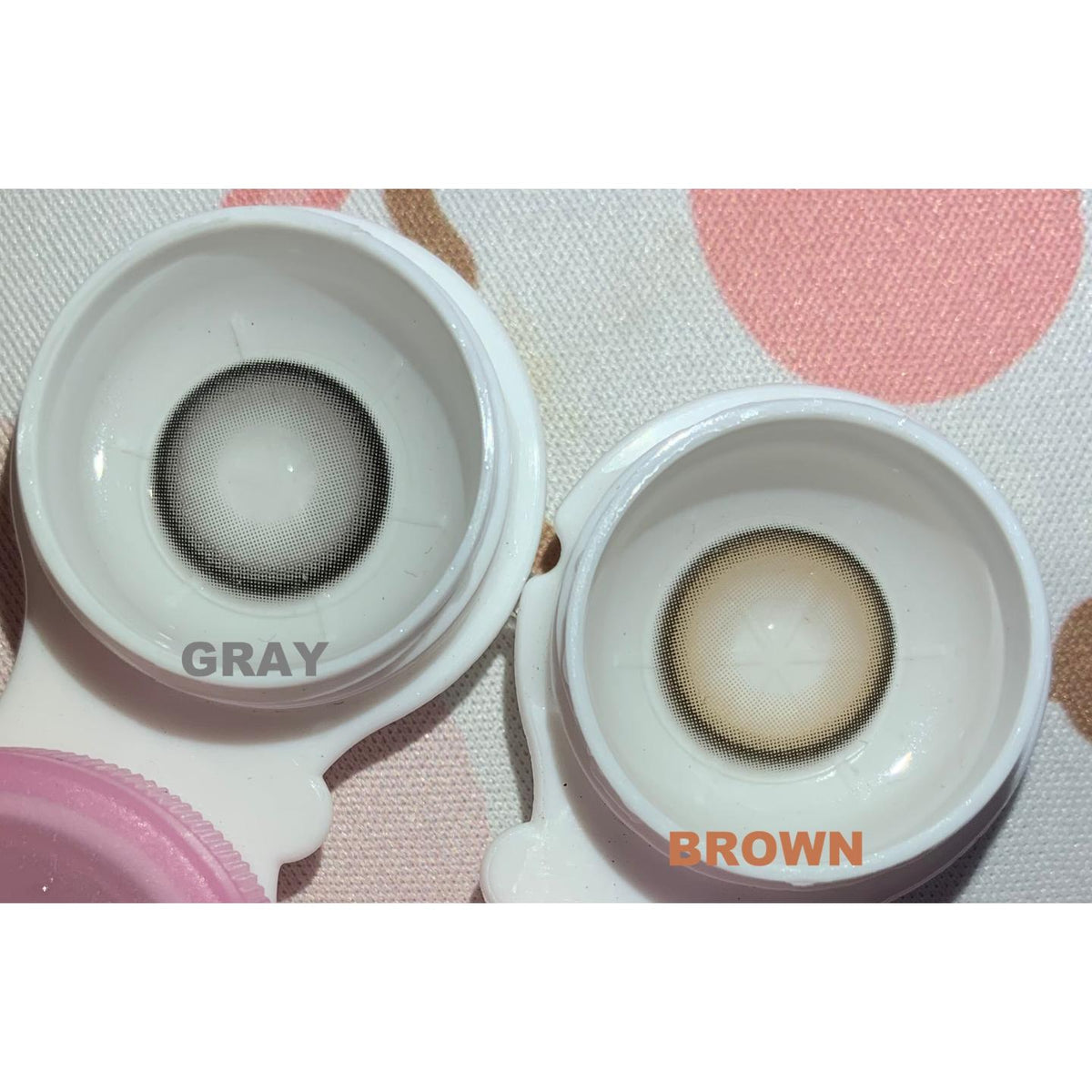NLHUI Xiyoulens 14.20mm Gray Colored Contact Lenses (6 Months Wear)