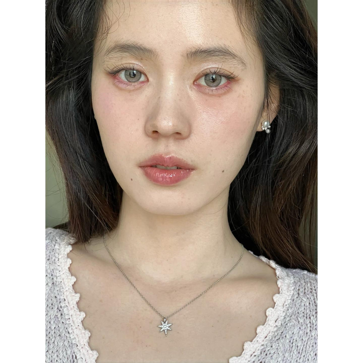 คอนแทคเลนส์สีน้ำตาลอ่อน WZSJFEN Serltyca ขนาด 14.20 มม. (ชนิดราย 6 เดือน)