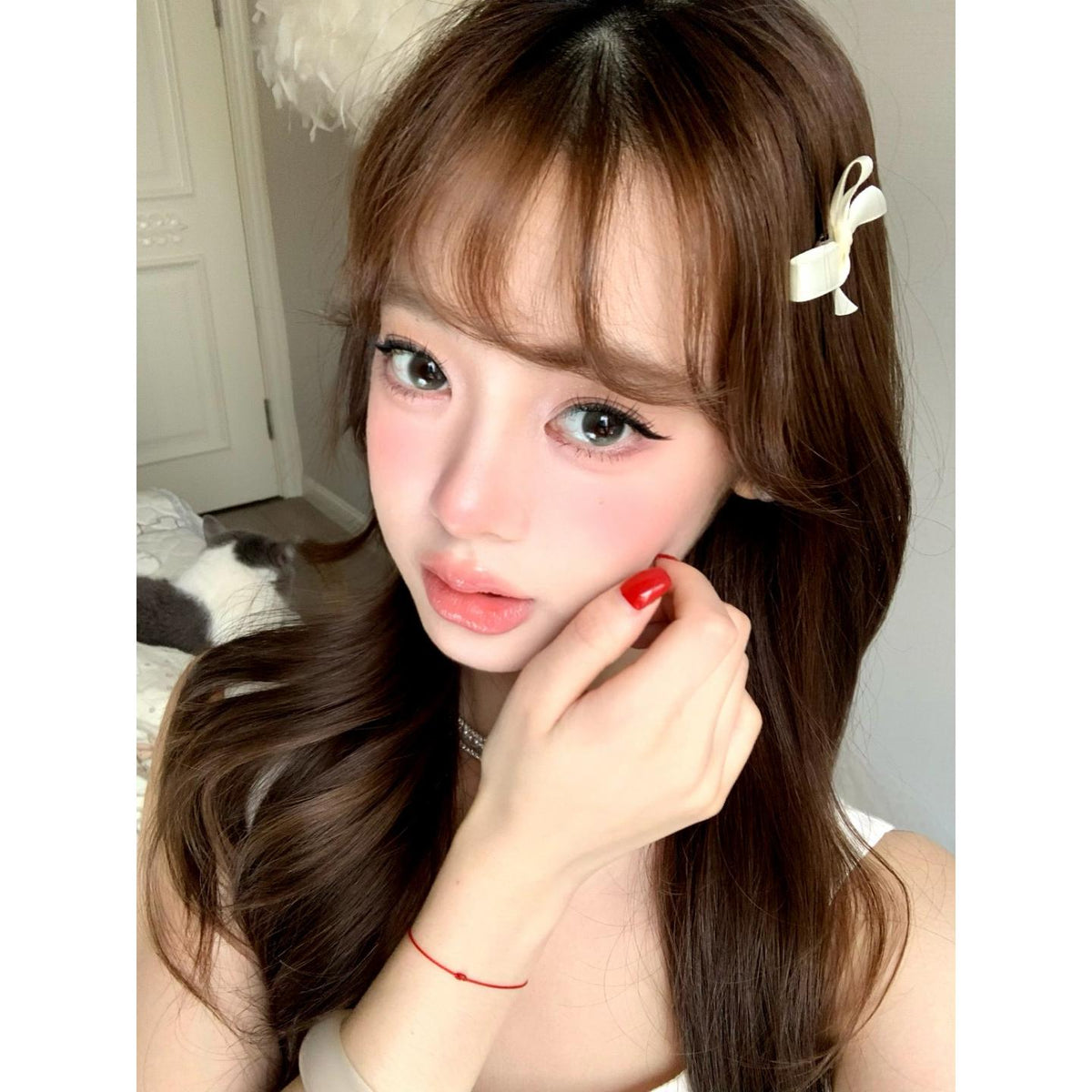 MLQCHA thestarlens 14.20mm Green Colored Contact Lenses (6 Months Wear)