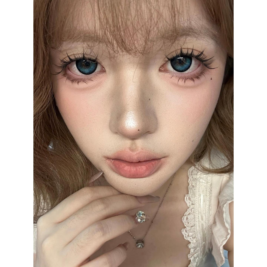 คอนแทคเลนส์สี GDHAI รุ่น Serltyca ขนาด 14.50 มม. สีฟ้า (ชนิดราย 6 เดือน)