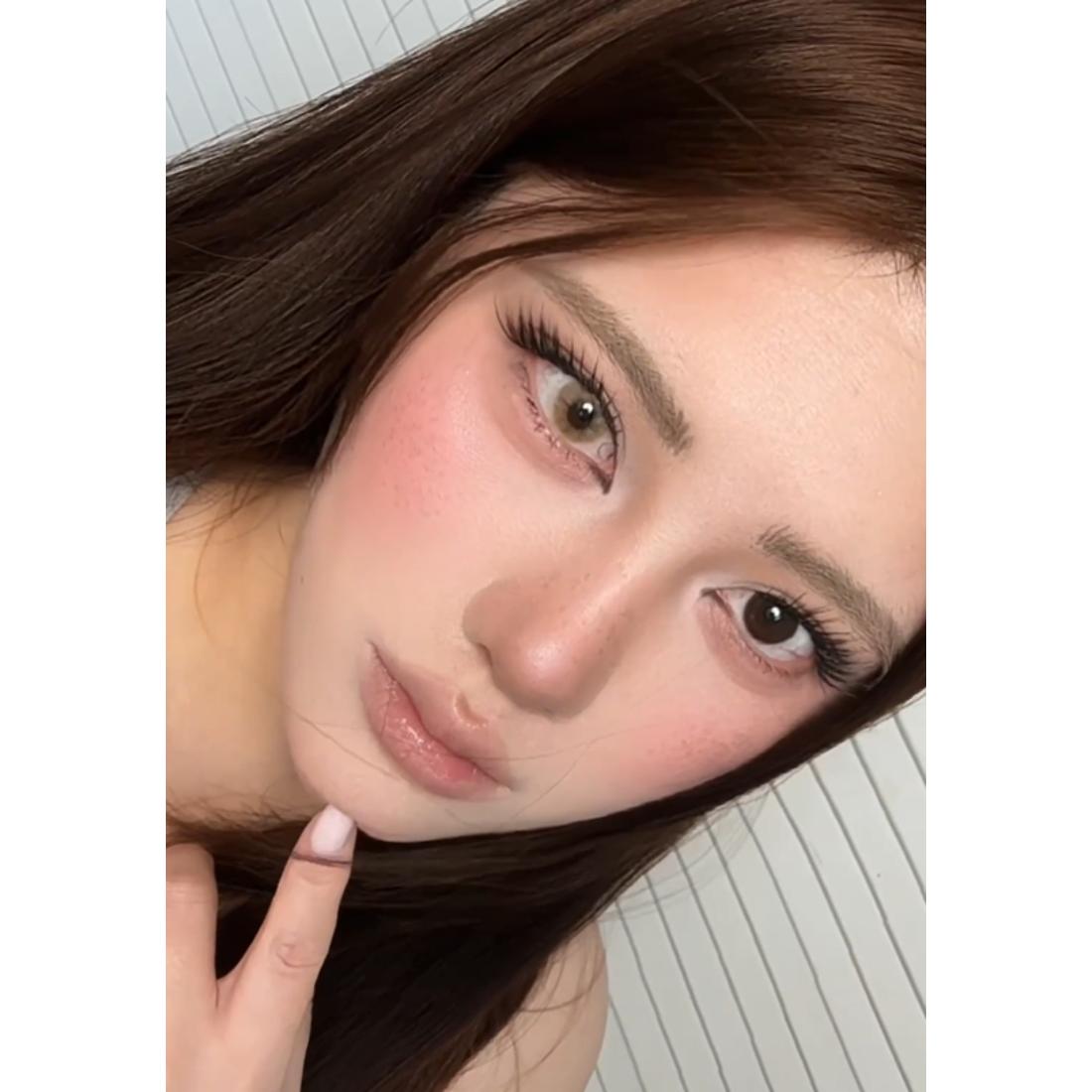 SBWFEN Serltyca 14.20mm Brown Colored Contact Lenses (6 Months Wear)
