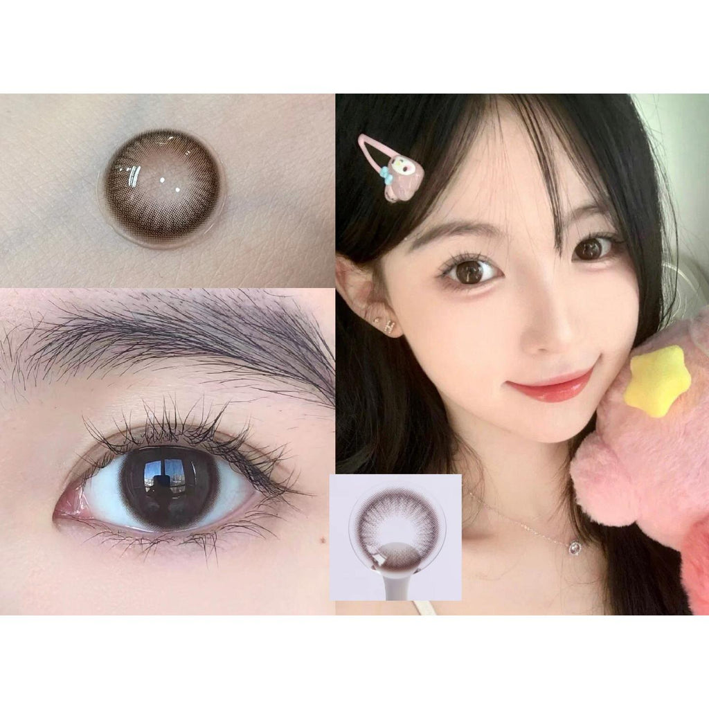 Kính áp tròng màu nâu KKTANG LRGOODCON 14.20mm (Thời hạn sử dụng 6 tháng)