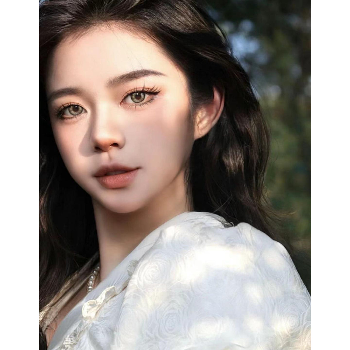 LMXBAO FLLYCON 14.50mm Brown Colored Contact Lenses (6 Months Wear)