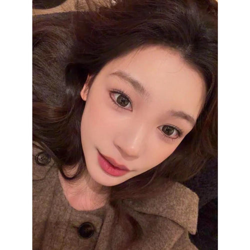 CDWGNCHA OBALEN 14.50mm Brown Colored Contact Lenses (6 Months Wear)