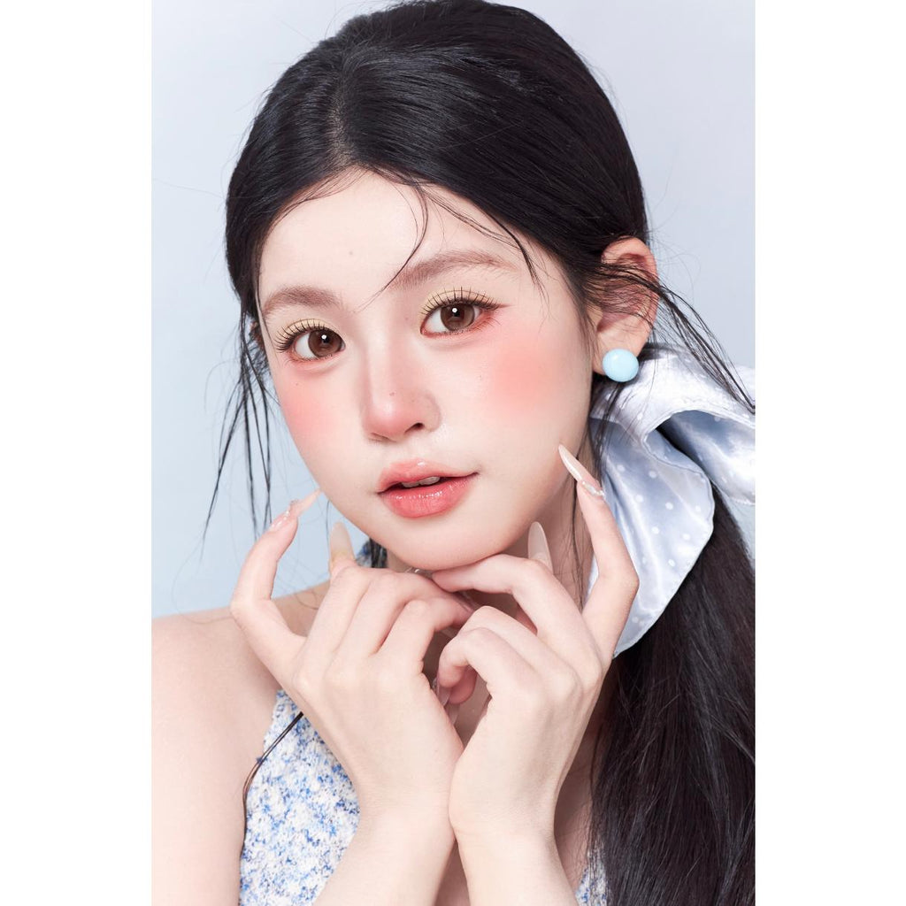 CDTSWROU OBALEN 14.50mm Brown Colored Contact Lenses (6 Months Wear)