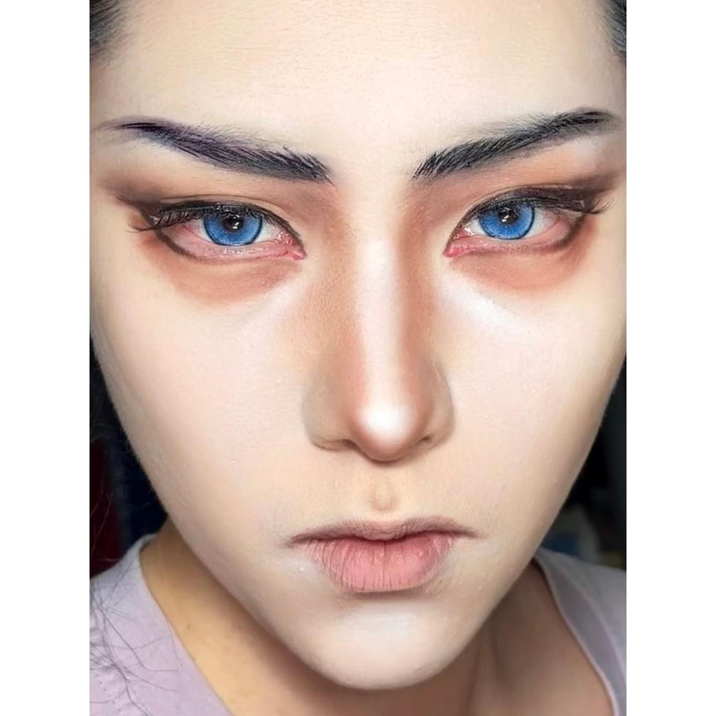 คอนแทคเลนส์สี STYJLAN Serltyca ขนาด 14.20 มม. สีน้ำเงิน (ชนิดราย 6 เดือน)