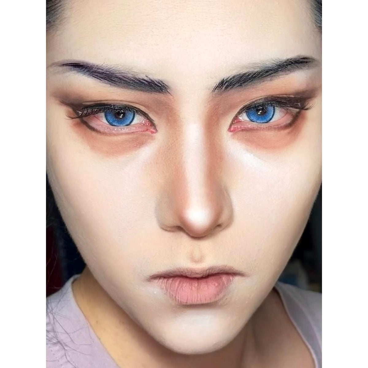 คอนแทคเลนส์สี STYJLAN Serltyca ขนาด 14.20 มม. สีน้ำเงิน (ชนิดราย 6 เดือน)