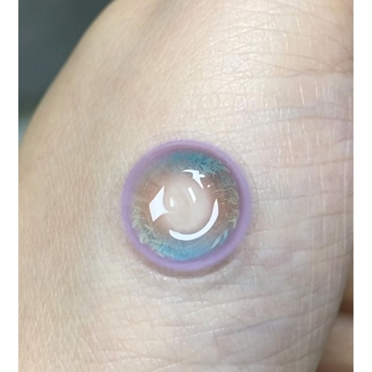 YLYXI Xiyoulens 14.20mm Purple Colored Contact Lenses (6 Months Wear)