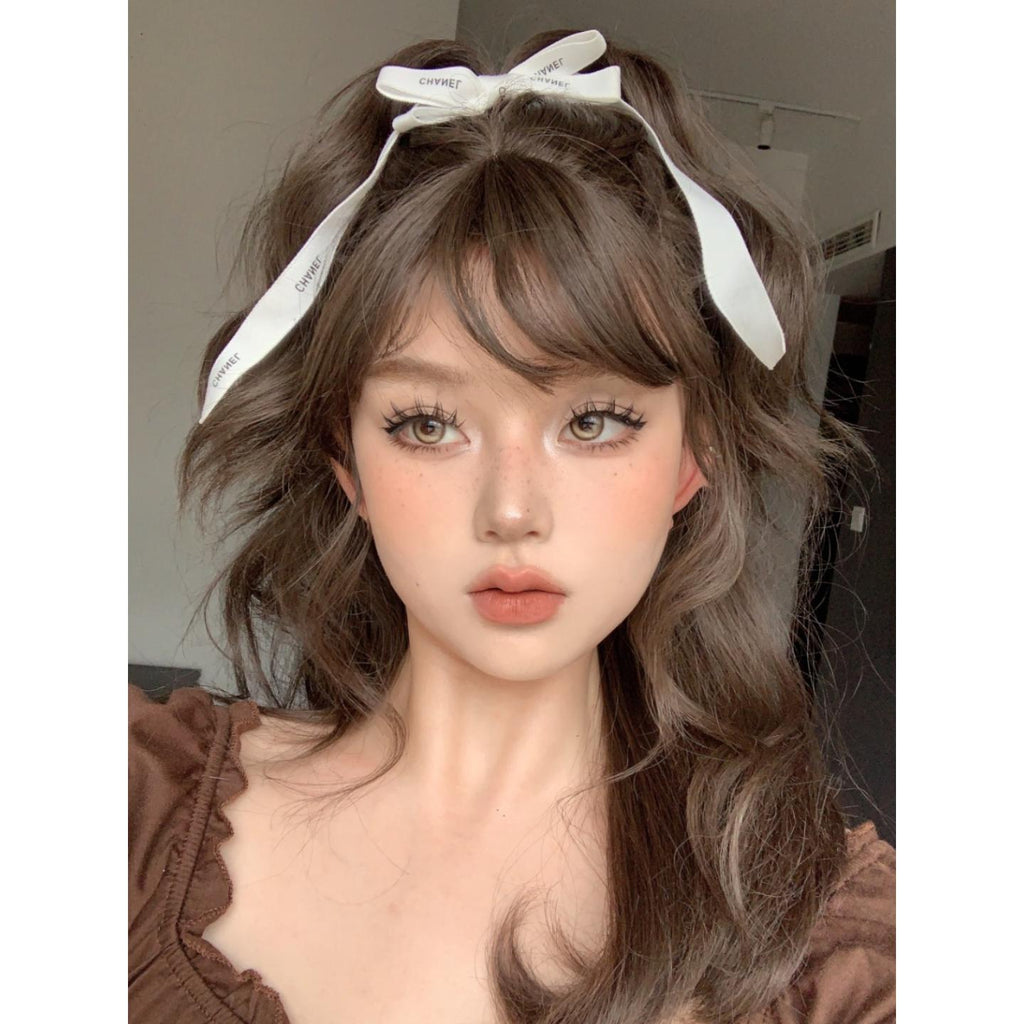 JJSDRJI Xiyoulens 14.20mm Brown Colored Contact Lenses (6 Months Wear)