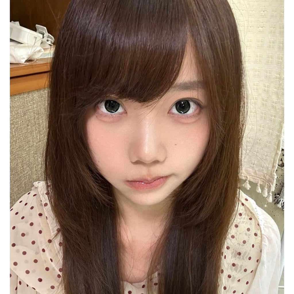 LMSYUE Tinacon 14.20mm Black Colored Contact Lenses (6 Months Wear)