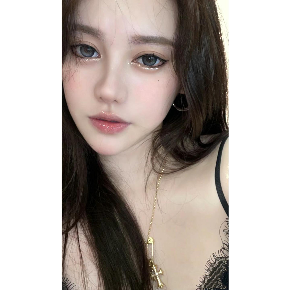 WXLMEI OVOLOOK 14.50mm Blue Colored Contact Lenses (6 Months Wear)