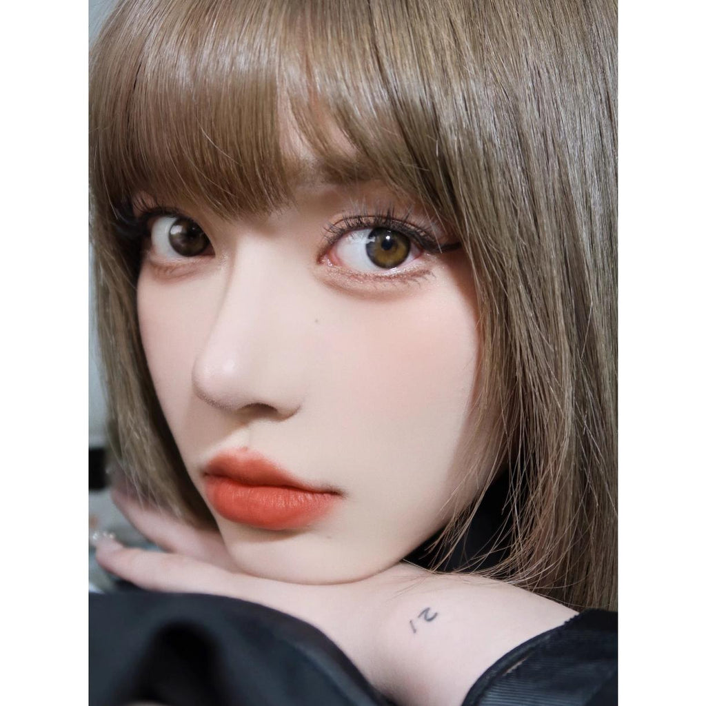 HYWLAI MorningCon 14.50mm Brown Colored Contact Lenses (6 Months Wear)