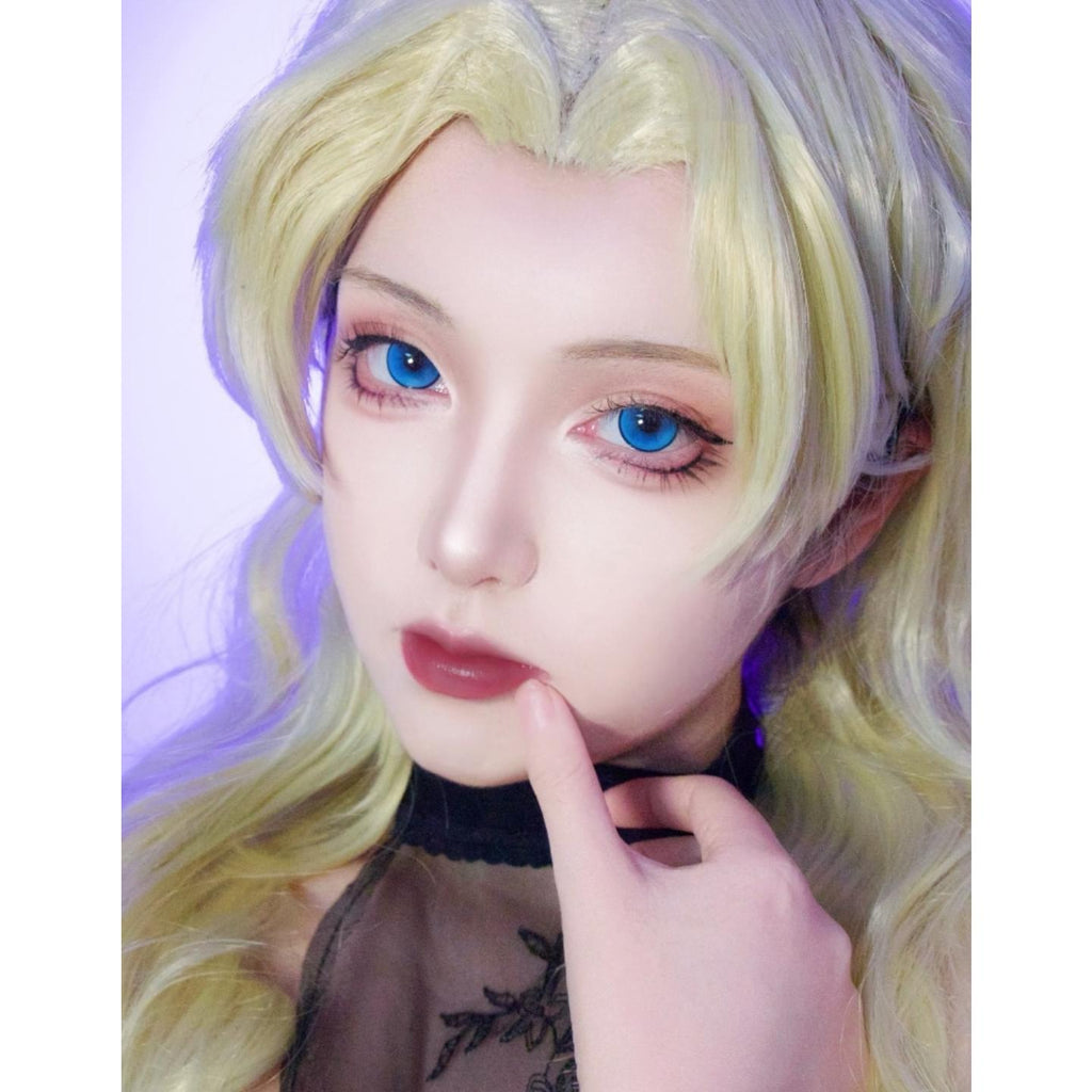 MFPPLAN Xiyoulens คอนแทคเลนส์สีฟ้า ขนาด 14.50 มม. (ชนิดราย 6 เดือน)