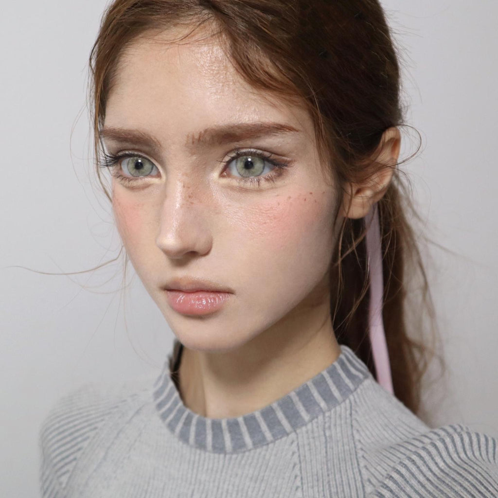 XLNHUI Serltyca 14.50mm Gray Colored Contact Lenses (6 Months Wear)