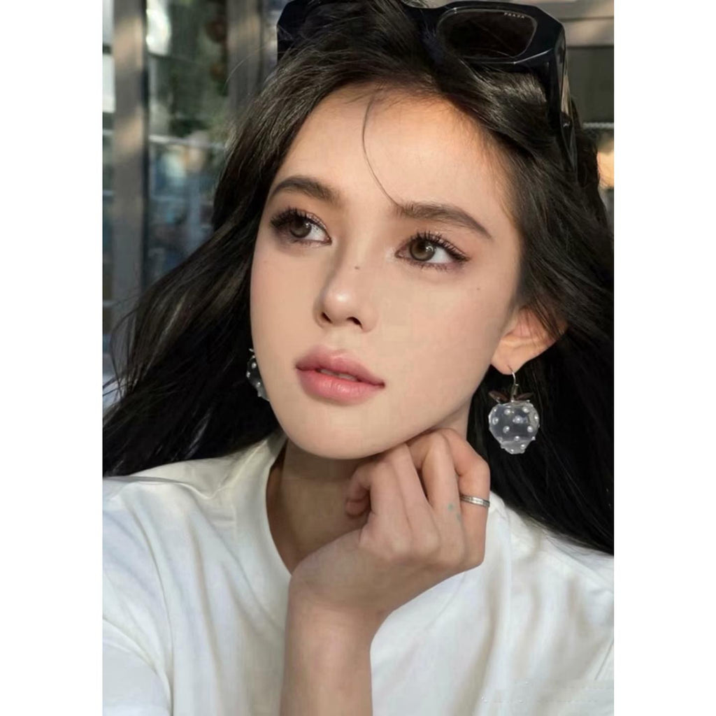 YHMLA Xiyoulens 14.20mm Brown Colored Contact Lenses (6 Months Wear)