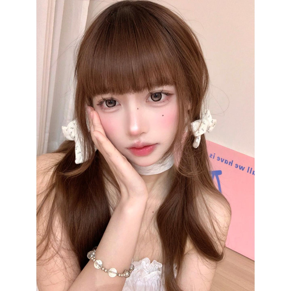 CDBBXYFEN OBALEN 14.50mm Pink Colored Contact Lenses (6 Months Wear)