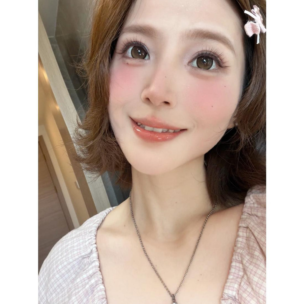 QLZONG MimiPark 14.50mm Brown Colored Contact Lenses (6 Months Wear)