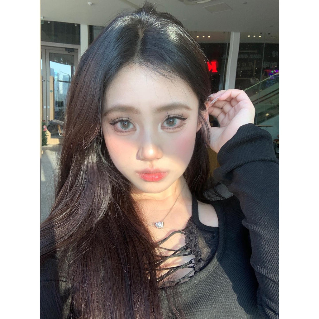 TQXGOU BOOSCON 14.20mm Green Colored Contact Lenses (6 Months Wear)