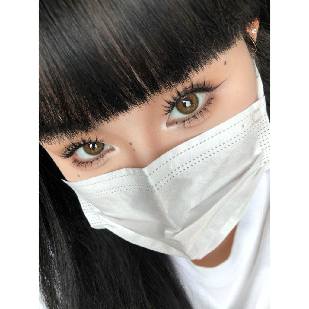 คอนแทคเลนส์สี YSGLAN OBALEN ขนาด 14.50 มม. สีเขียว (ชนิดราย 6 เดือน)