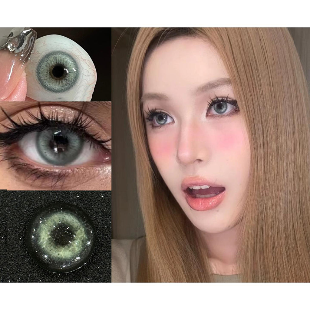 Kính áp tròng màu xanh lá BJXLV PORSLEN 14.20mm (Thời hạn sử dụng 6 tháng)