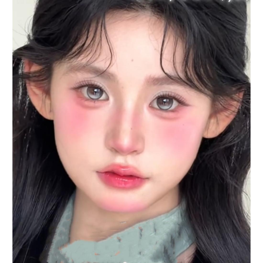 CDYJCENG OBALEN 14.50mm Gray Colored Contact Lenses (6 Months Wear)