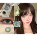 Kính áp tròng màu JNYYU thestarlens 14.20mm màu xanh lá (thời hạn sử dụng 6 tháng)
