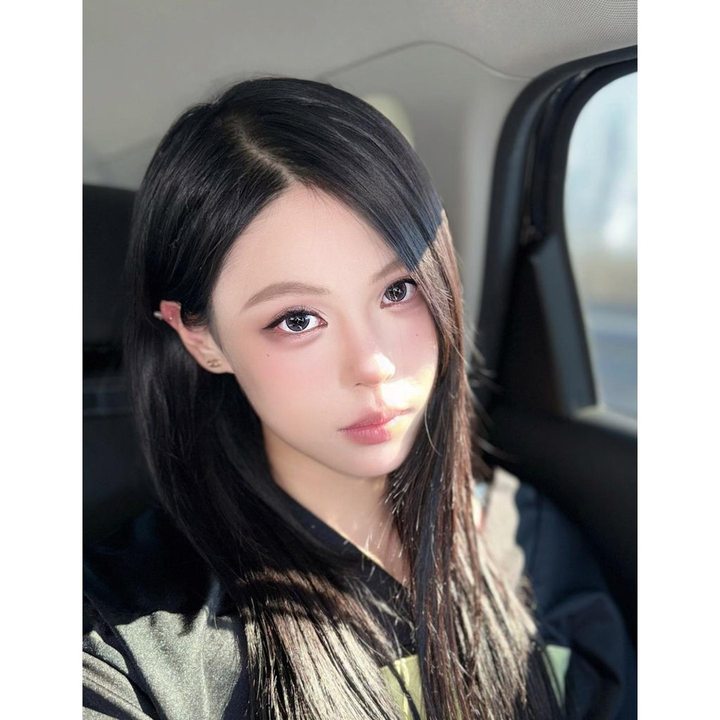 GZZLFZI Xiyoulens 14.50mm Purple Colored Contact Lenses (6 Months Wear)