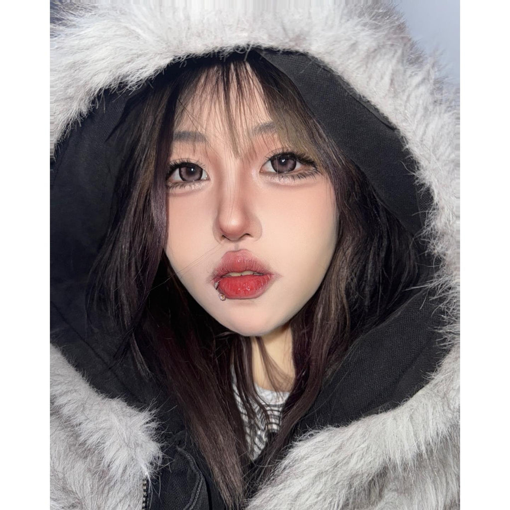 CDBBXYFEN OBALEN 14.50mm Pink Colored Contact Lenses (6 Months Wear)