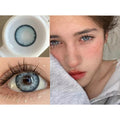 JYYTI FLLYCON 14.50mm Blue Colored Contact Lenses (6 Months Wear)