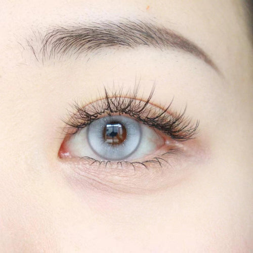 BYGUANG Xiyoulens 14.50mm Grey Colored Contact Lenses (6 Months Wear)