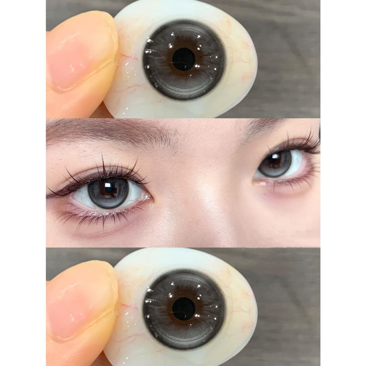 XBTANG thestarlens 14.20mm Gray Colored Contact Lenses (6 Months Wear)