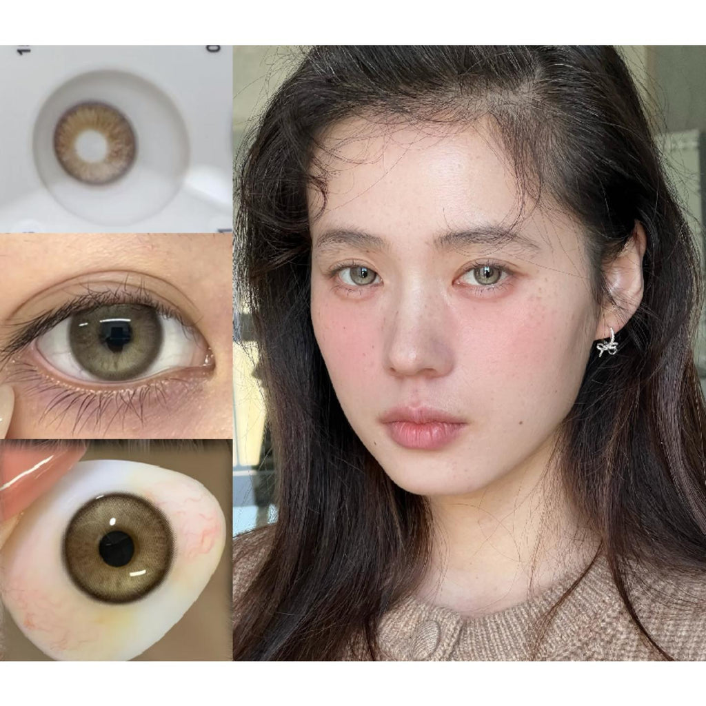 Kính áp tròng màu nâu WZSJZONG Serltyca 14.20mm (thời hạn sử dụng 6 tháng)