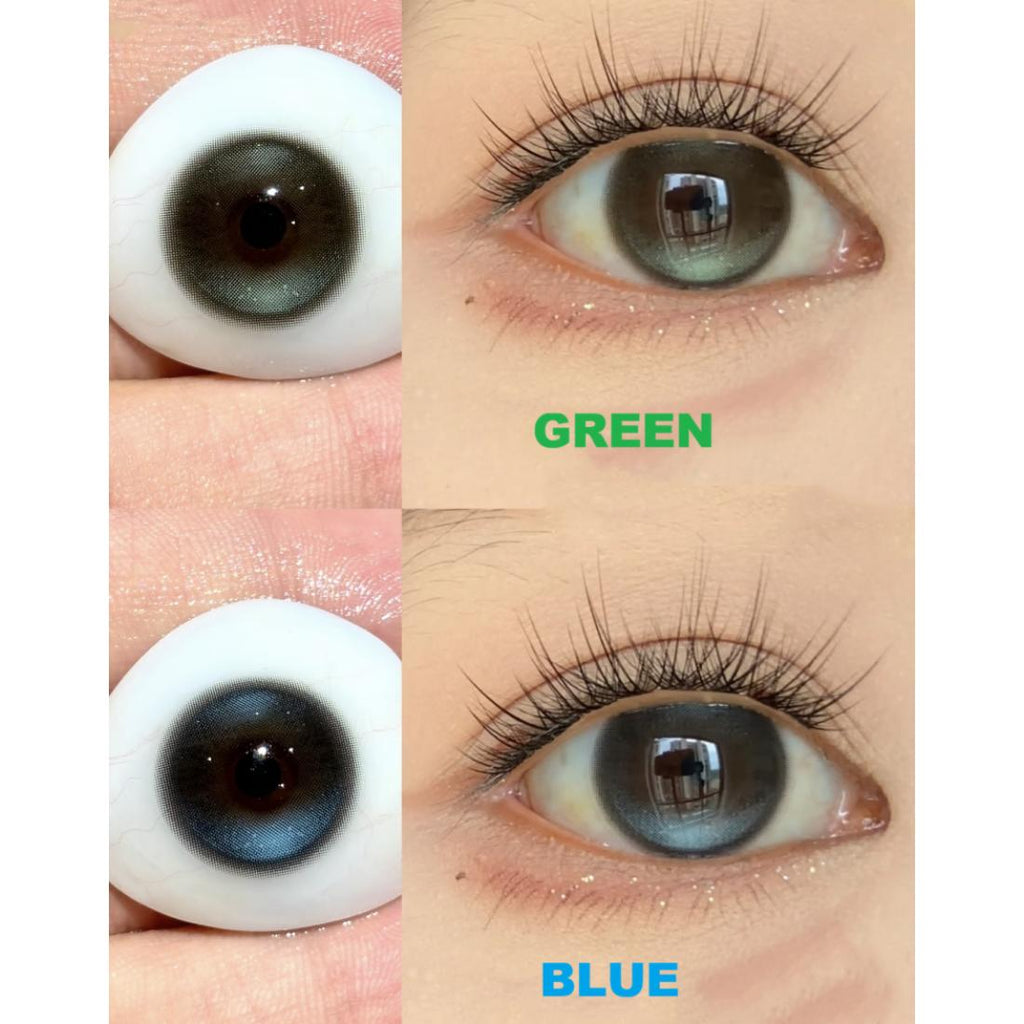 Kính áp tròng màu BHSPIAN MimiPark 14.20mm màu xanh dương (Thời hạn sử dụng 6 tháng)