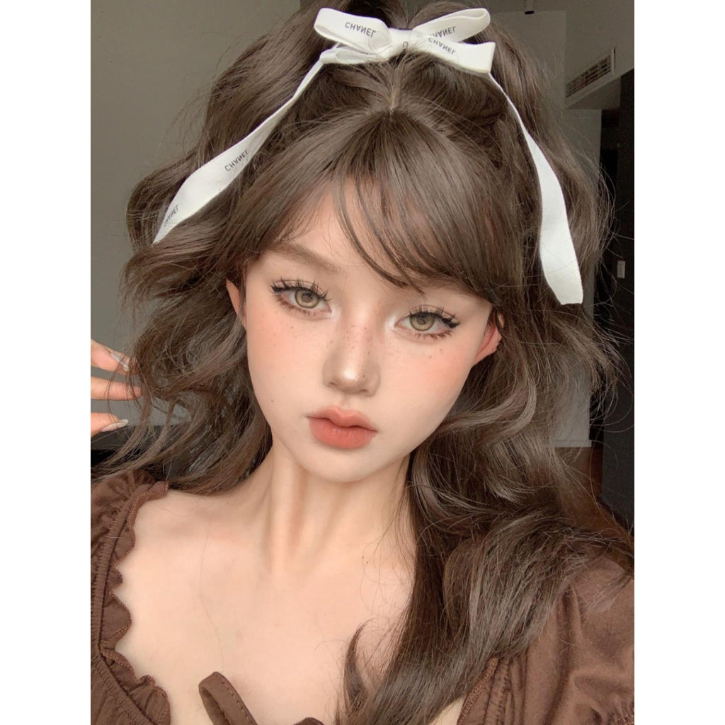 JJSDRJI Xiyoulens 14.20mm Brown Colored Contact Lenses (6 Months Wear)