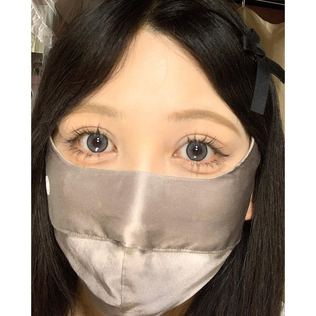 DGHUI Serltyca 14.50mm Grey Colored Contact Lenses (6 Months Wear)