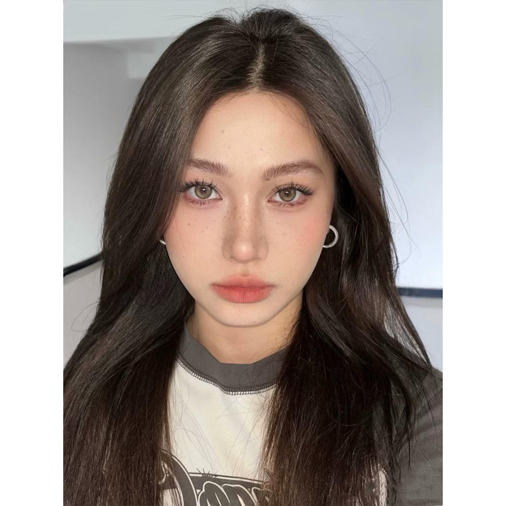 YHMLA Xiyoulens 14.20mm Brown Colored Contact Lenses (6 Months Wear)