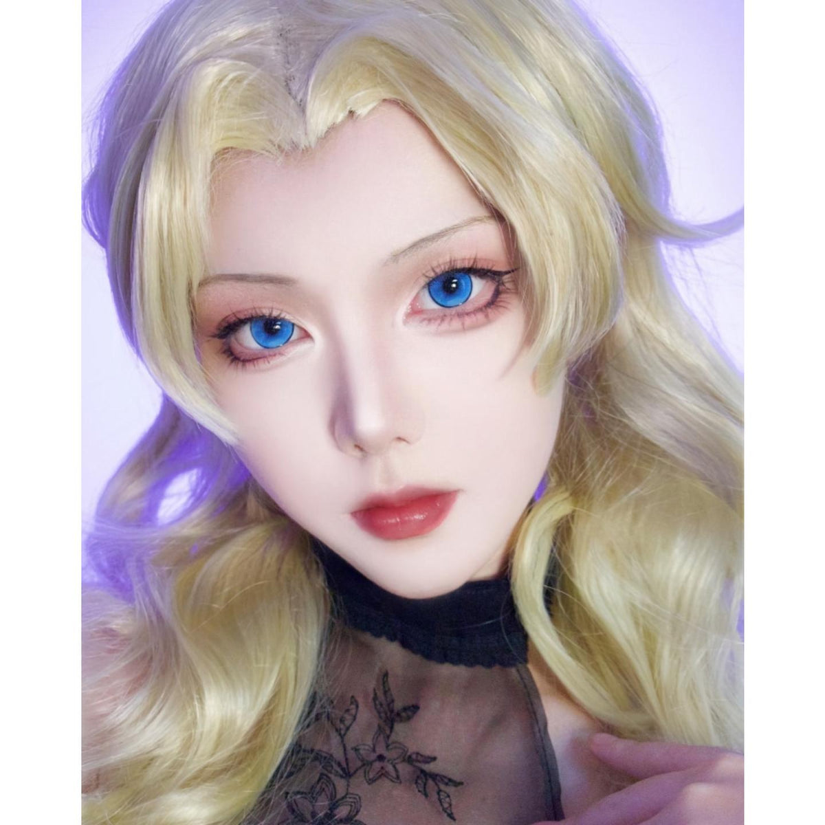 MFPPLAN Xiyoulens คอนแทคเลนส์สีฟ้า ขนาด 14.50 มม. (ชนิดราย 6 เดือน)