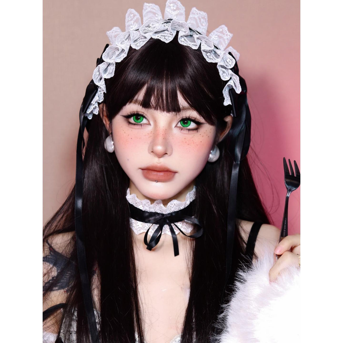 SSCLV Xiyoulens 14.20mm Green Colored Contact Lenses (6 Months Wear)
